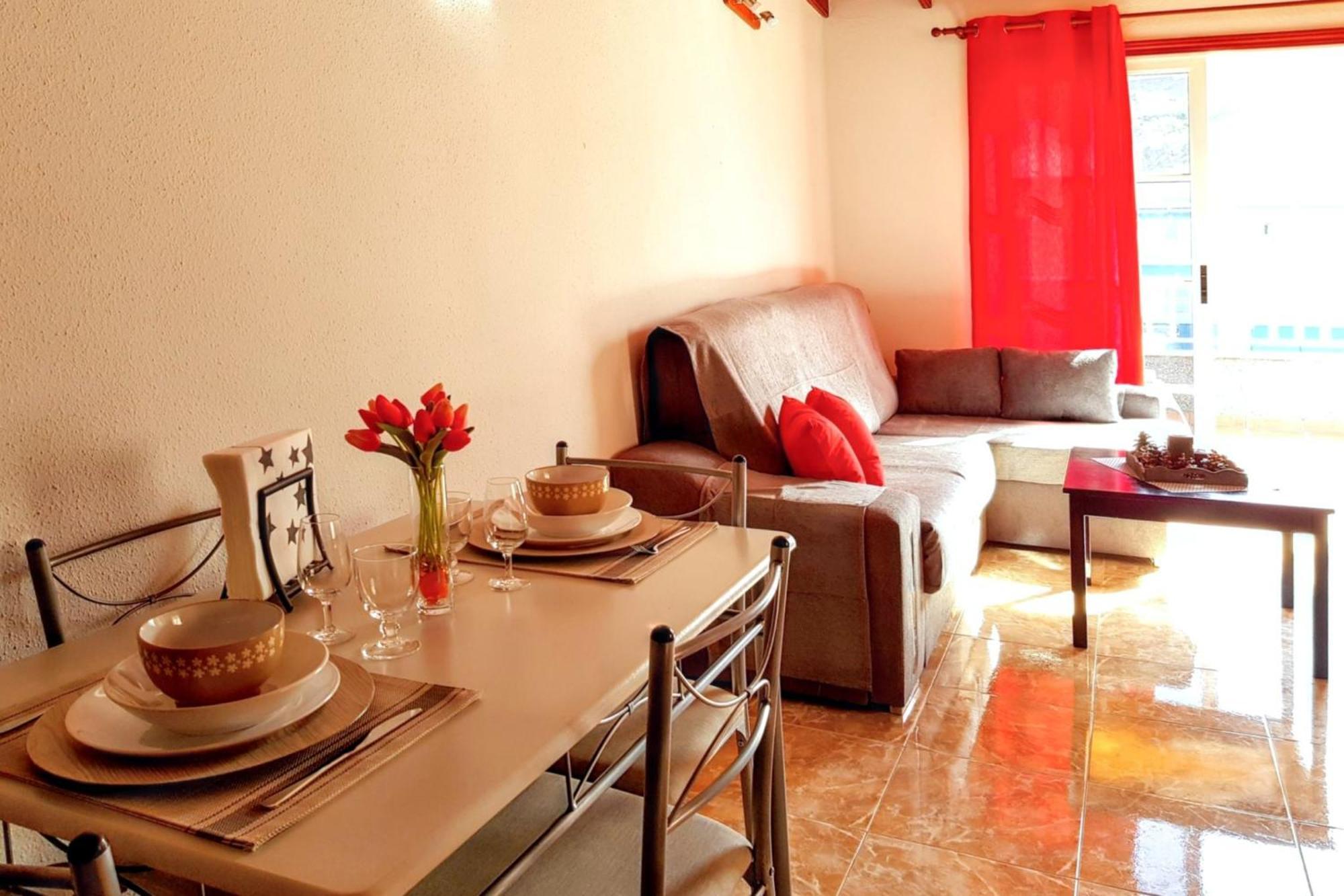 Modern Apartment In Puerto De Santiago - 65 Sqm - Mountain View Exterior foto