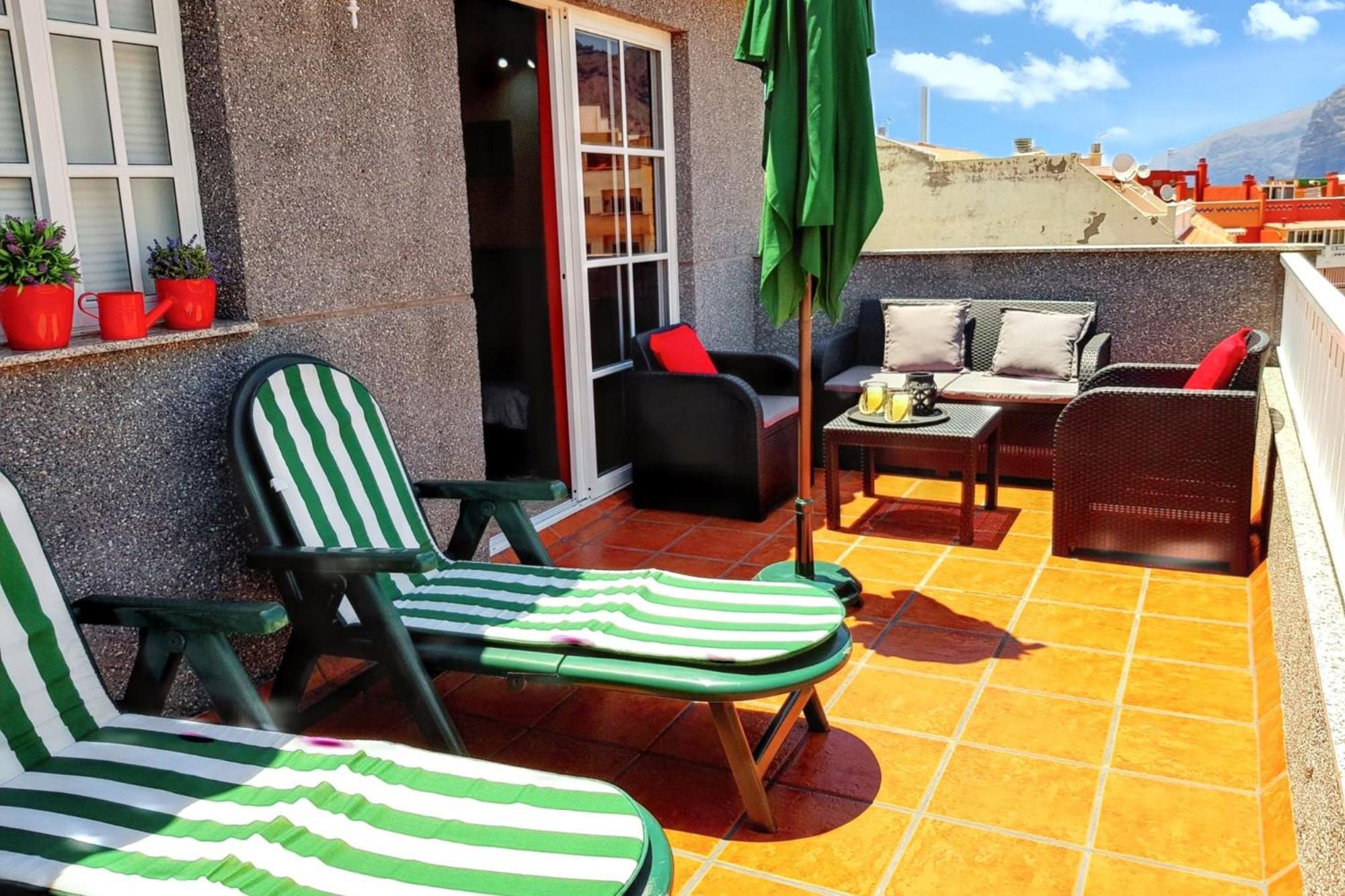 Modern Apartment In Puerto De Santiago - 65 Sqm - Mountain View Exterior foto